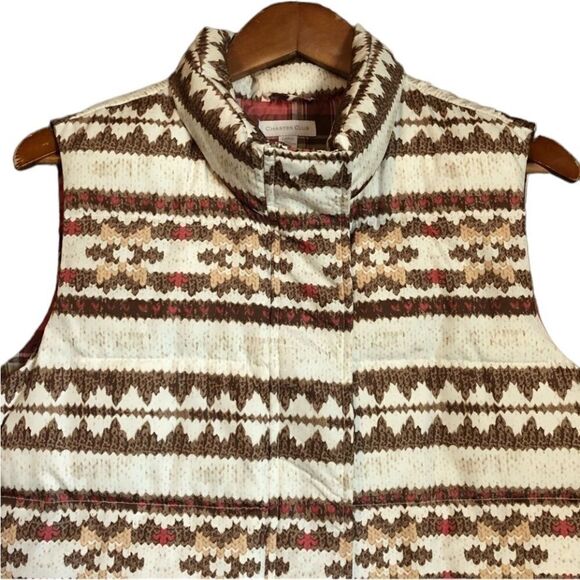3 for $30! Charter club patterned vest‎ - Picture 2 of 7
